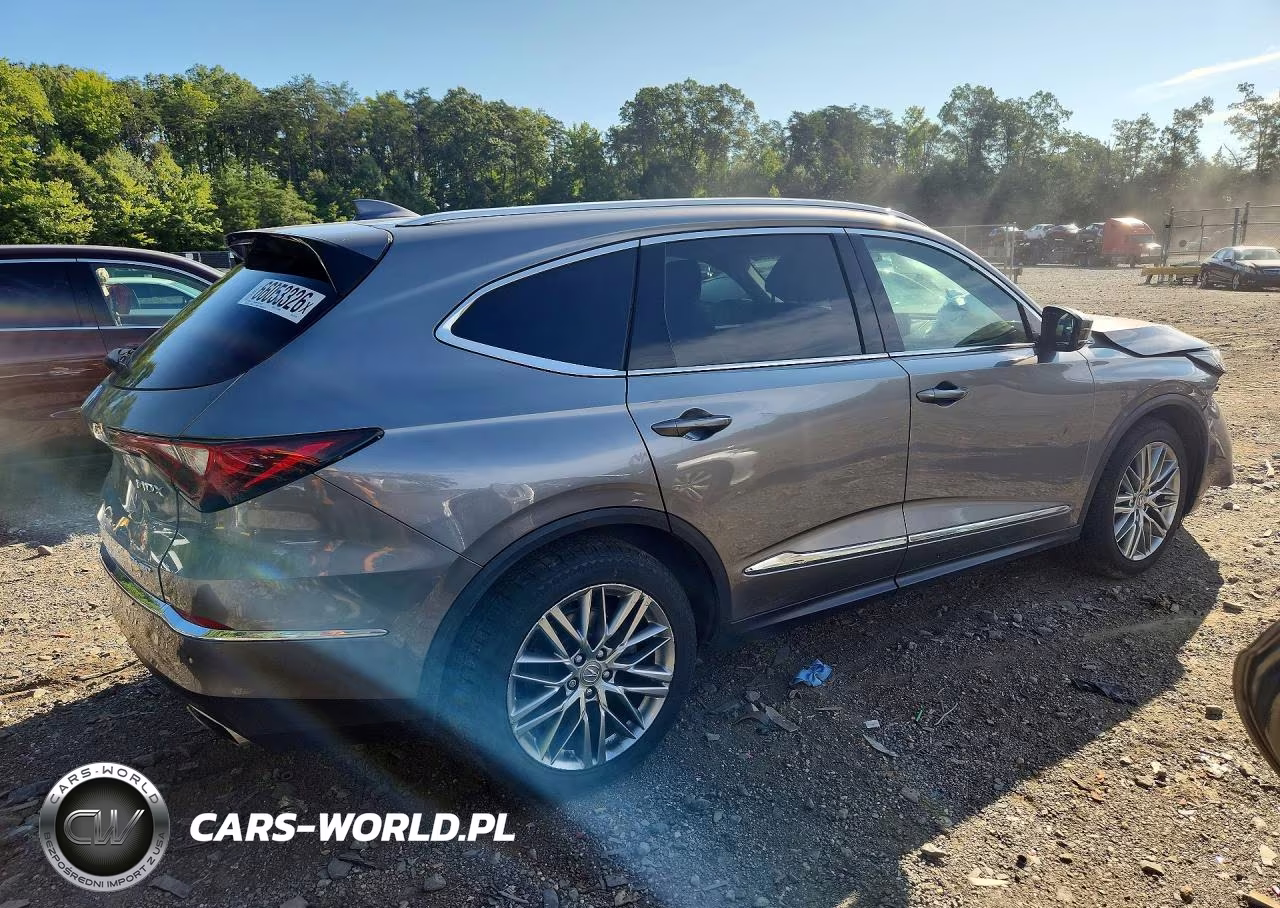 2023 Acura Mdx Advance VIN:5J8YE1H8XPL016110 - 3