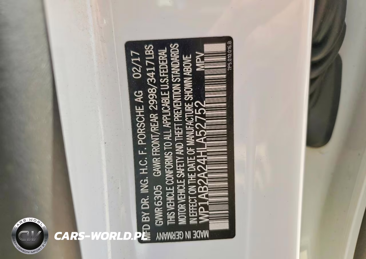 2017 Porsche Cayenne S VIN:WP1AB2A24HLA52752 - 13