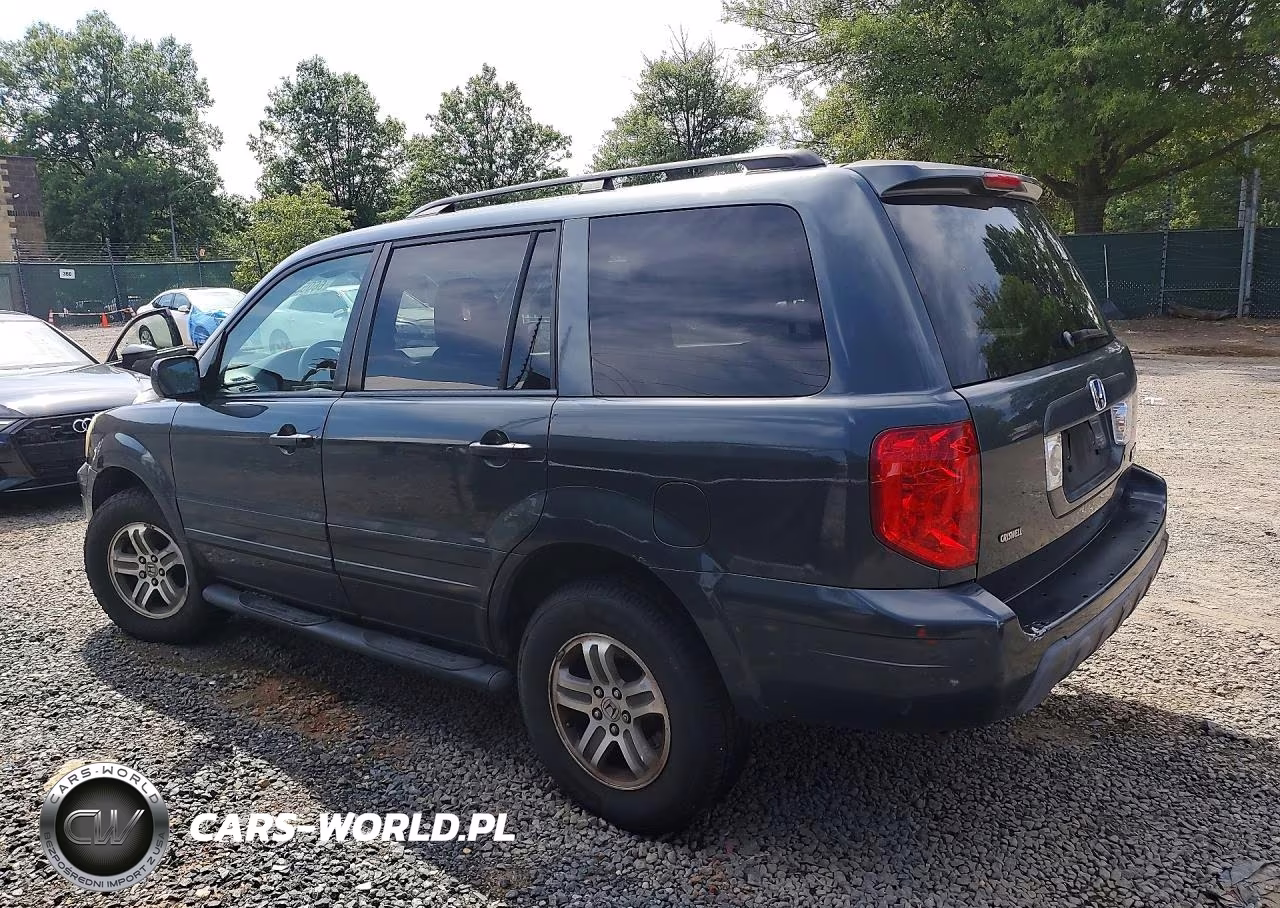 2003 Honda Pilot Ex VIN:2HKYF18433H530503 - 2