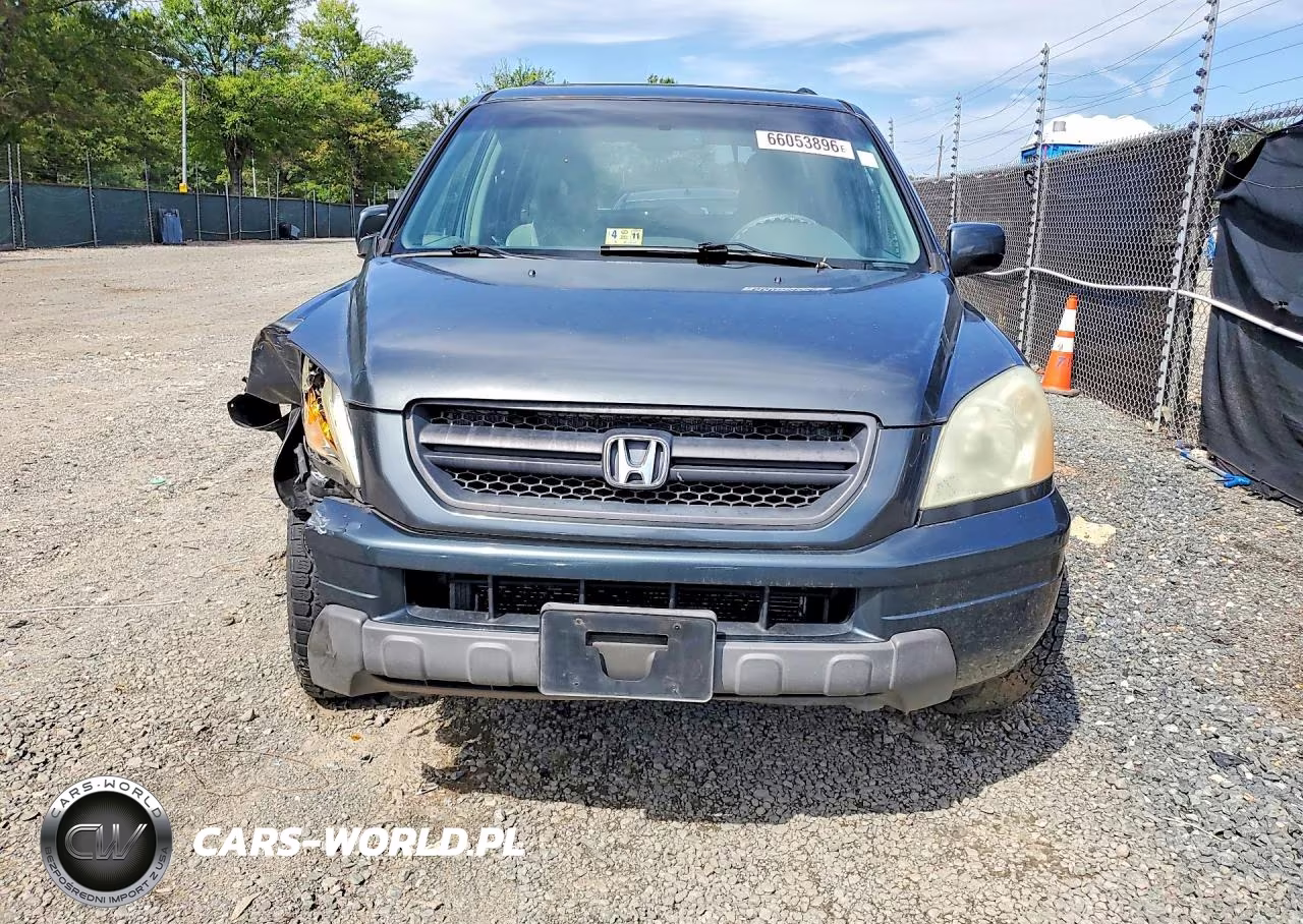2003 Honda Pilot Ex VIN:2HKYF18433H530503 - 5