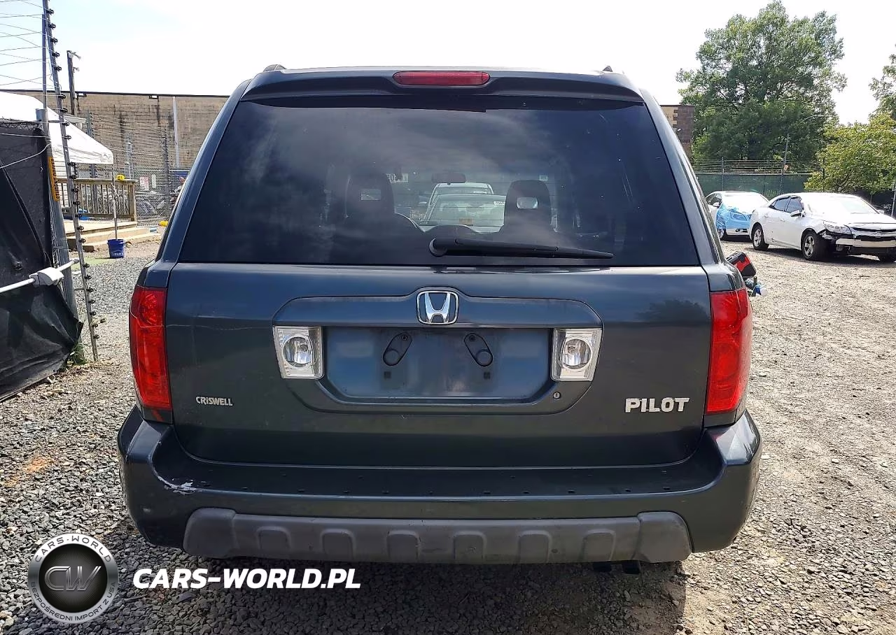 2003 Honda Pilot Ex VIN:2HKYF18433H530503 - 6