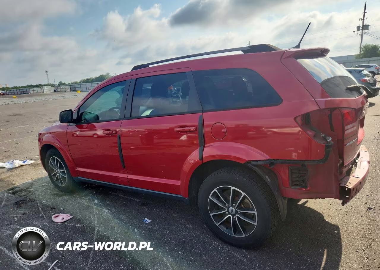 2018 Dodge Journey Se VIN:3C4PDCAB2JT444991 - 2