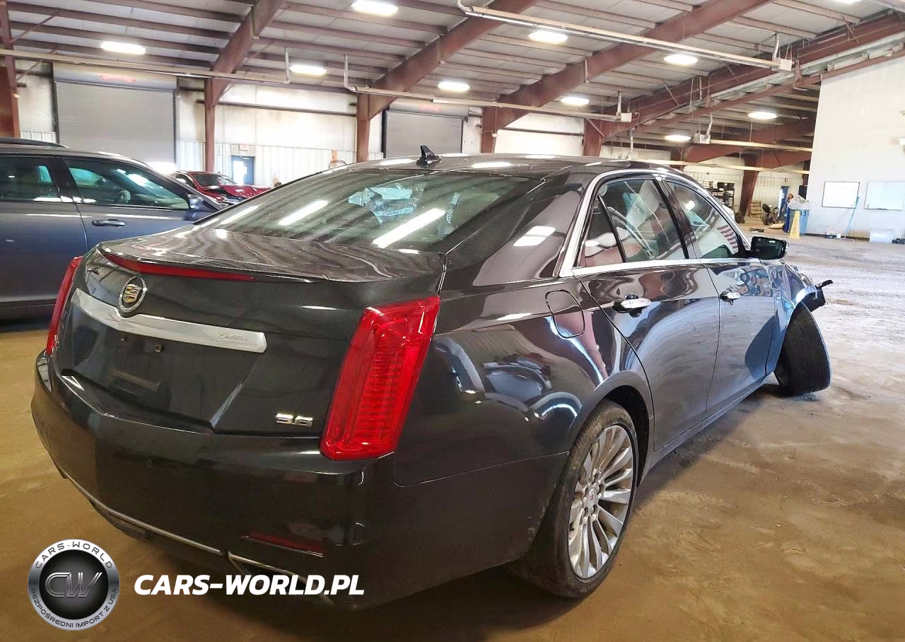 2014 Cadillac Cts Luxury Collection VIN:1G6AX5S35E0180784 - 3