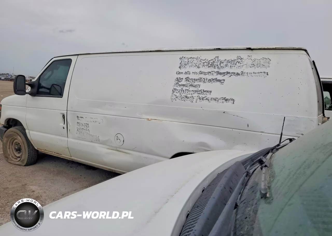 2008 Ford E350 Delivery Van VIN:1FTSE34L08DB19865 - 2