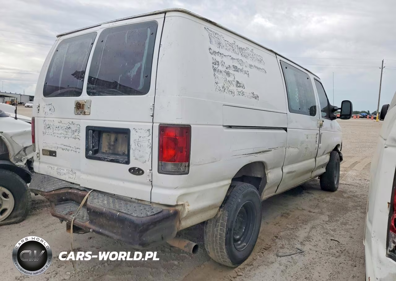 2008 Ford E350 Delivery Van VIN:1FTSE34L08DB19865 - 3