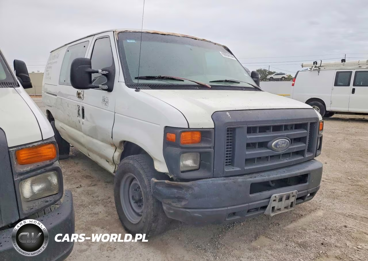 2008 Ford E350 Delivery Van VIN:1FTSE34L08DB19865 - 4