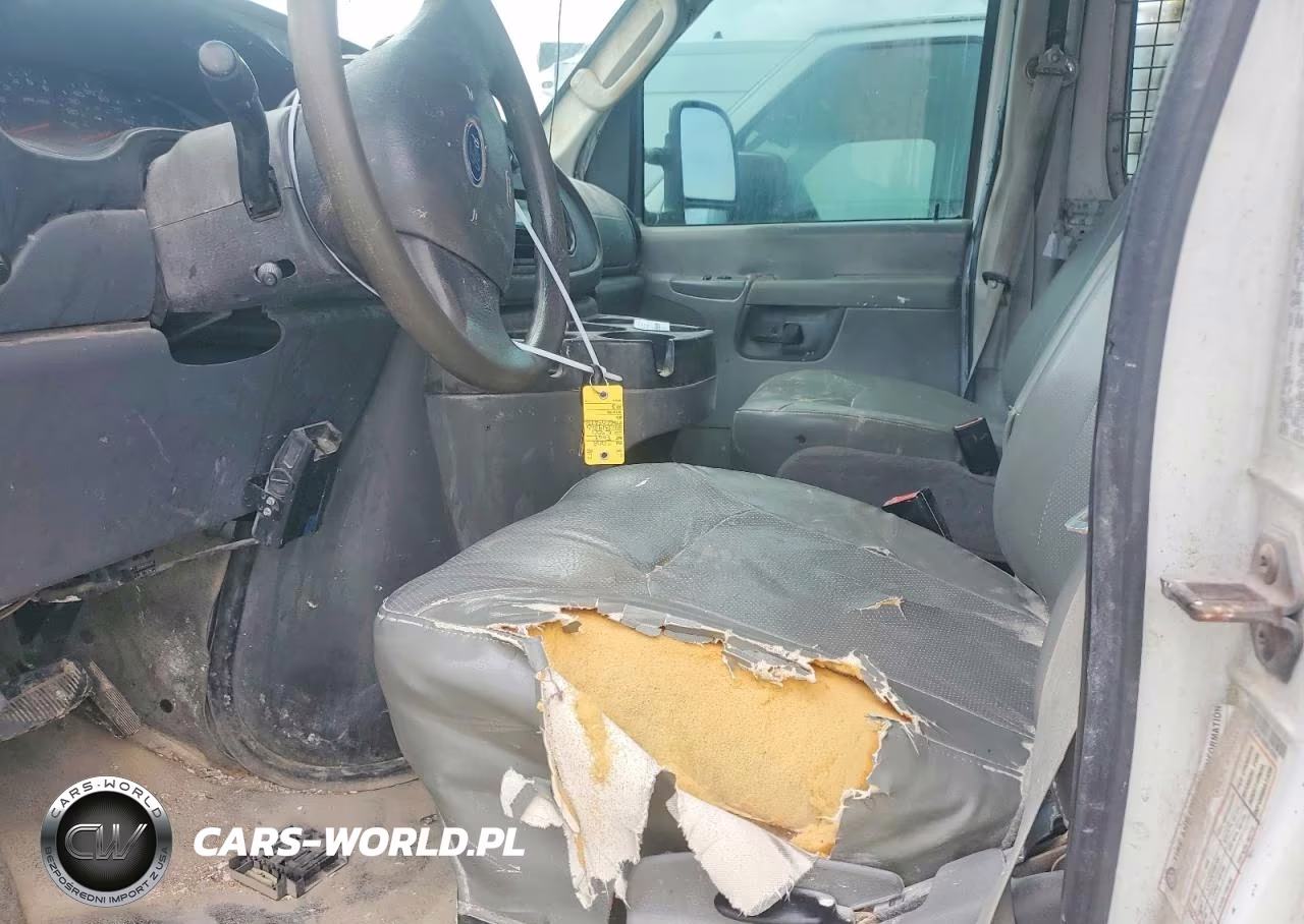 2008 Ford E350 Delivery Van VIN:1FTSE34L08DB19865 - 7