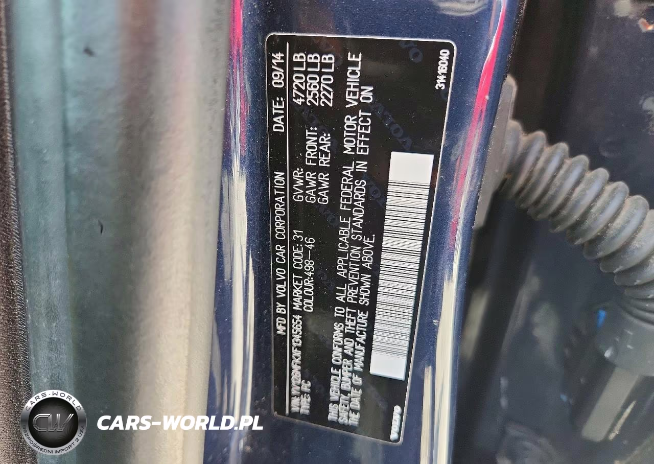 2015 Volvo S60 Premier VIN:YV126MFKXF1345654 - 12