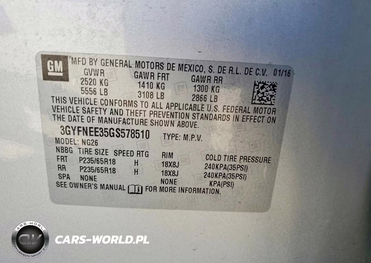 2016 Cadillac Srx Luxury Collection VIN:3GYFNEE35GS578510 - 13