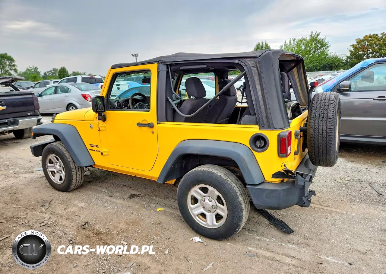 2015 Jeep Wrangler Sport VIN:1C4AJWAG3FL661853 - 2