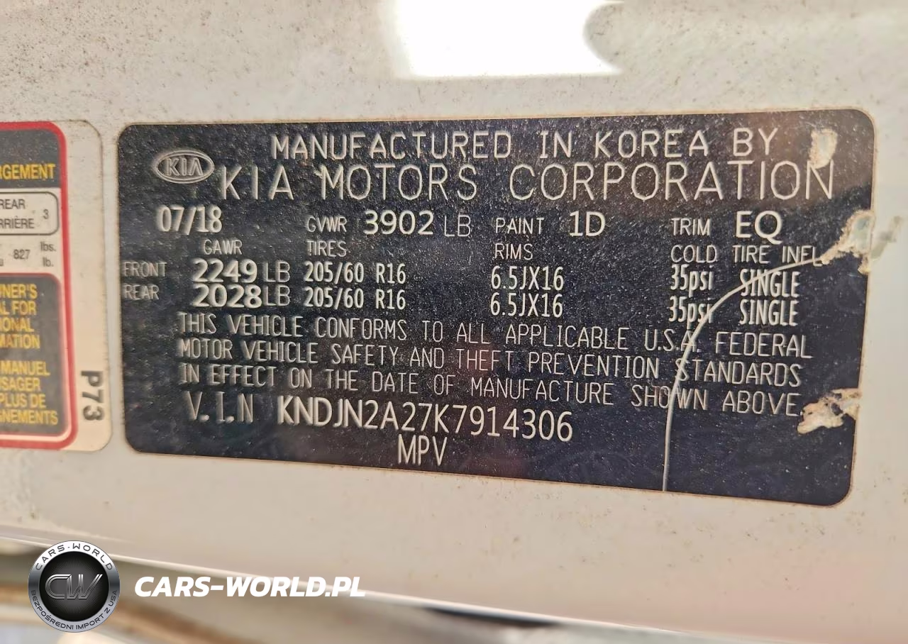 2019 Kia Soul Base VIN:KNDJN2A27K7914306 - 12