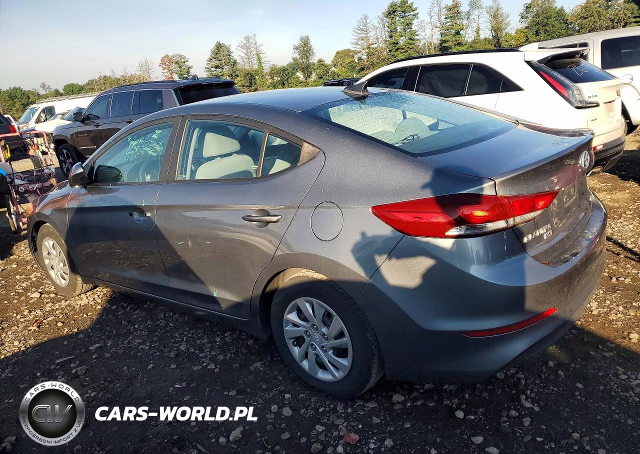 2017 Hyundai Elantra Se VIN:KMHD74LF8HU127616 - 2