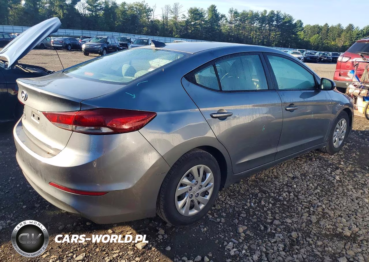 2017 Hyundai Elantra Se VIN:KMHD74LF8HU127616 - 3