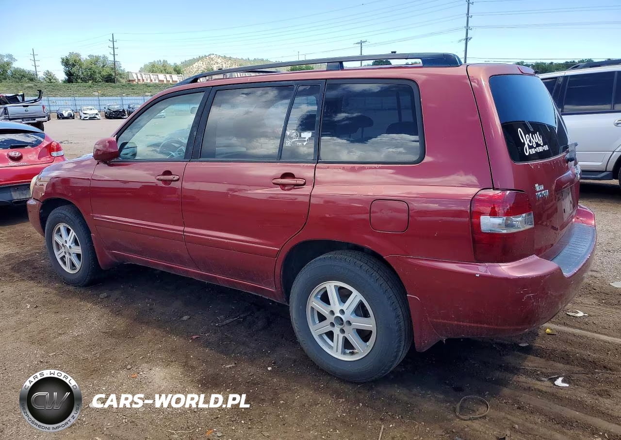 2006 Toyota Highlander Base VIN:JTEDD21A560146732 - 2
