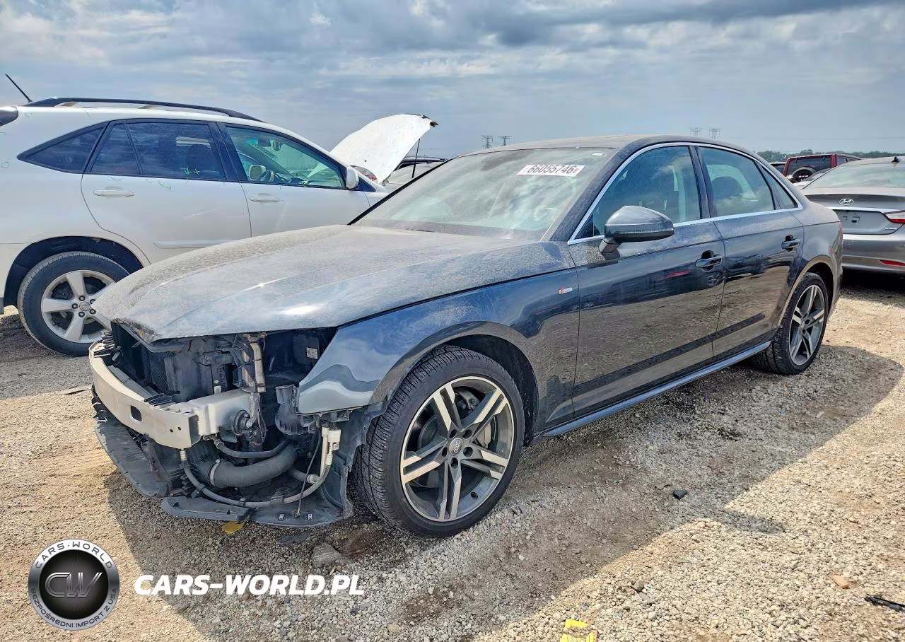 2017 Audi A4 VIN:WAUENAF40HN027122 - 1