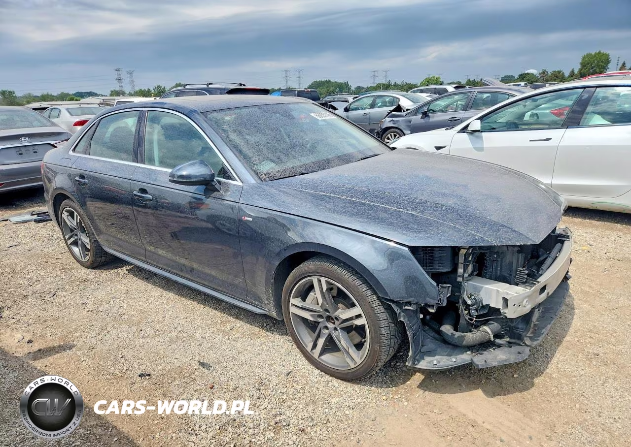 2017 Audi A4 VIN:WAUENAF40HN027122 - 4