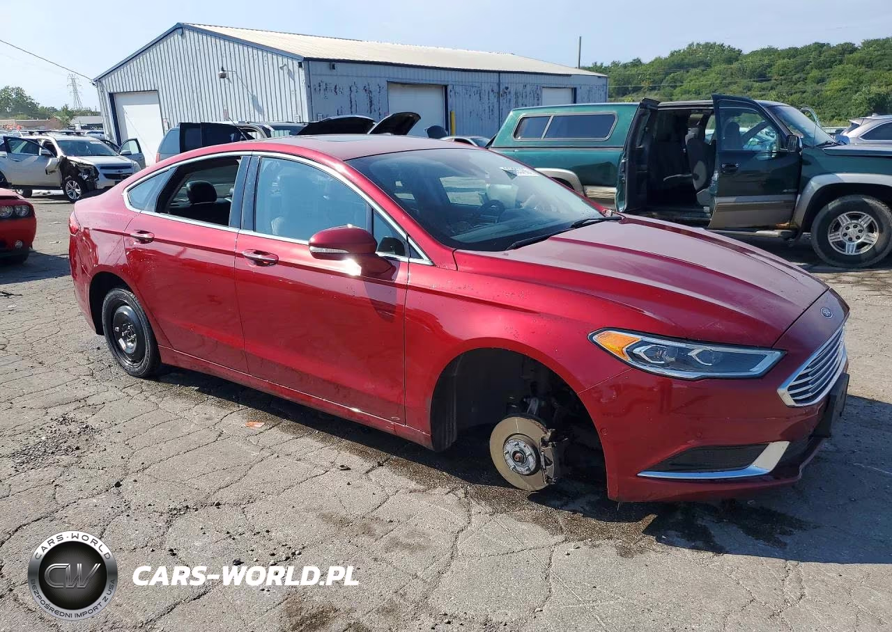 2018 Ford Fusion Se VIN:3FA6P0T93JR118583 - 4