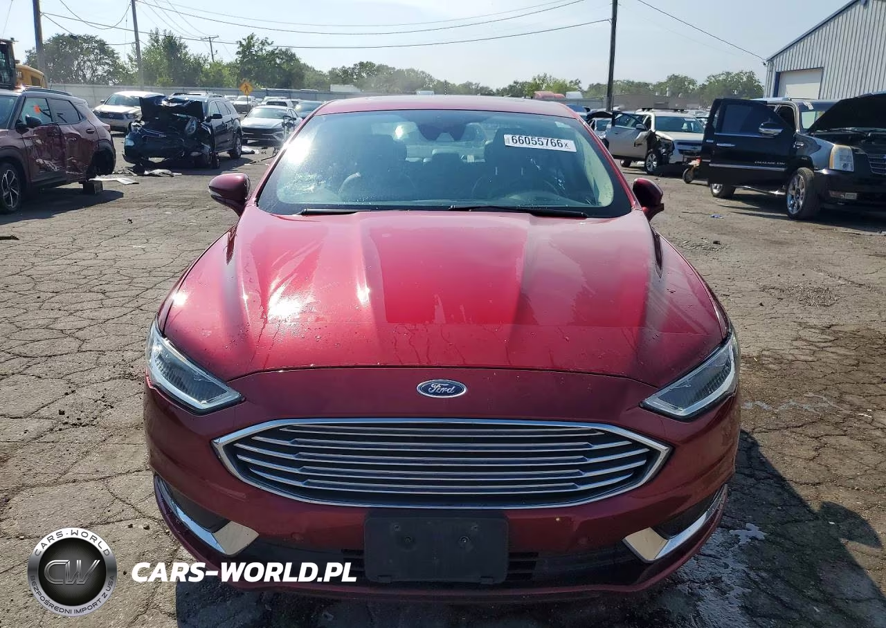 2018 Ford Fusion Se VIN:3FA6P0T93JR118583 - 5