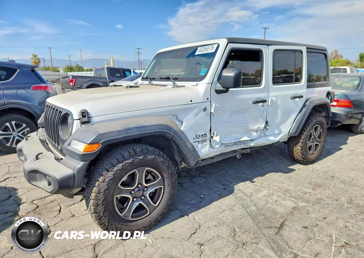 2020 Jeep Wrangler Unlimited Sport VIN:1C4HJXDG5LW293640 - 1