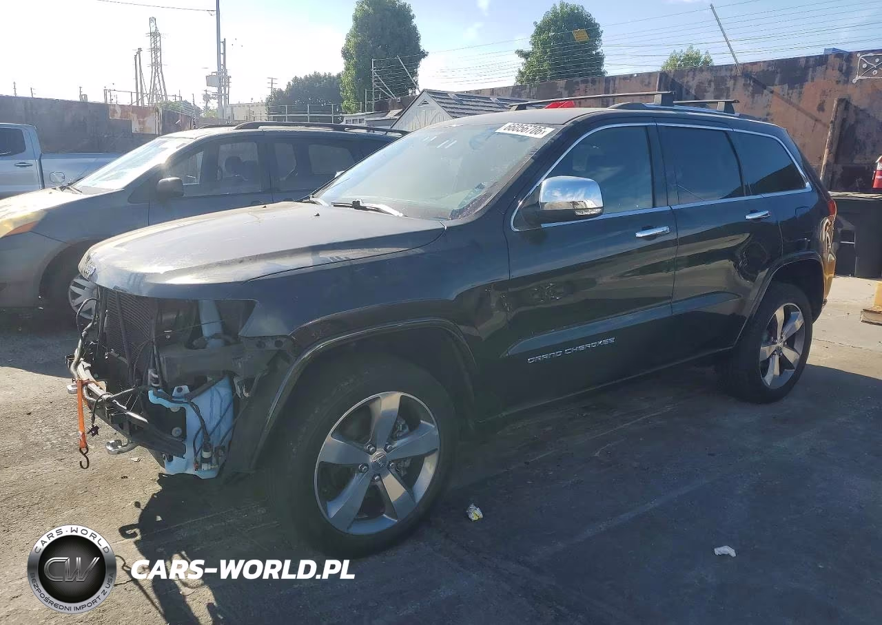 2015 Jeep Grand Cherokee Overland VIN:1C4RJFCG5FC912338 - 1