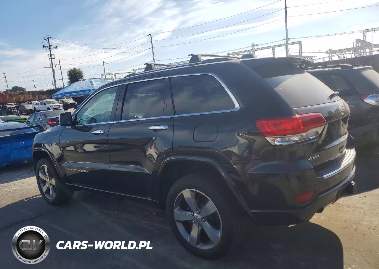 2015 Jeep Grand Cherokee Overland VIN:1C4RJFCG5FC912338 - 2