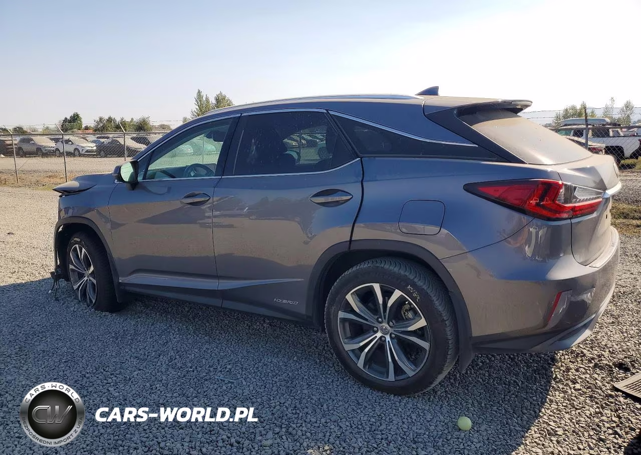 2017 Lexus Rx 450H Base VIN:2T2BGMCA3HC016822 - 2