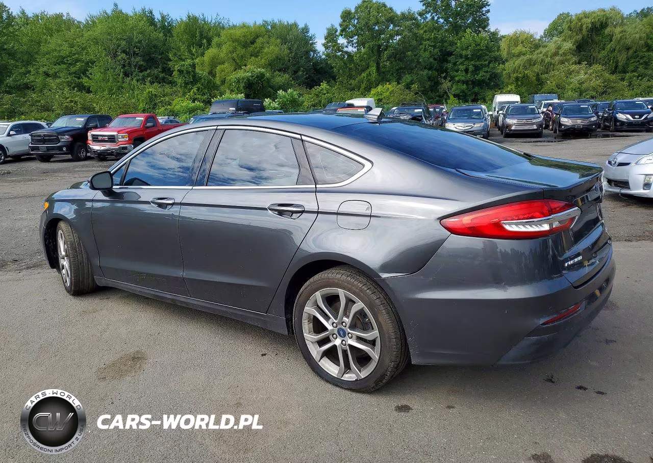 2019 Ford Fusion Sel VIN:3FA6P0CD9KR147334 - 2