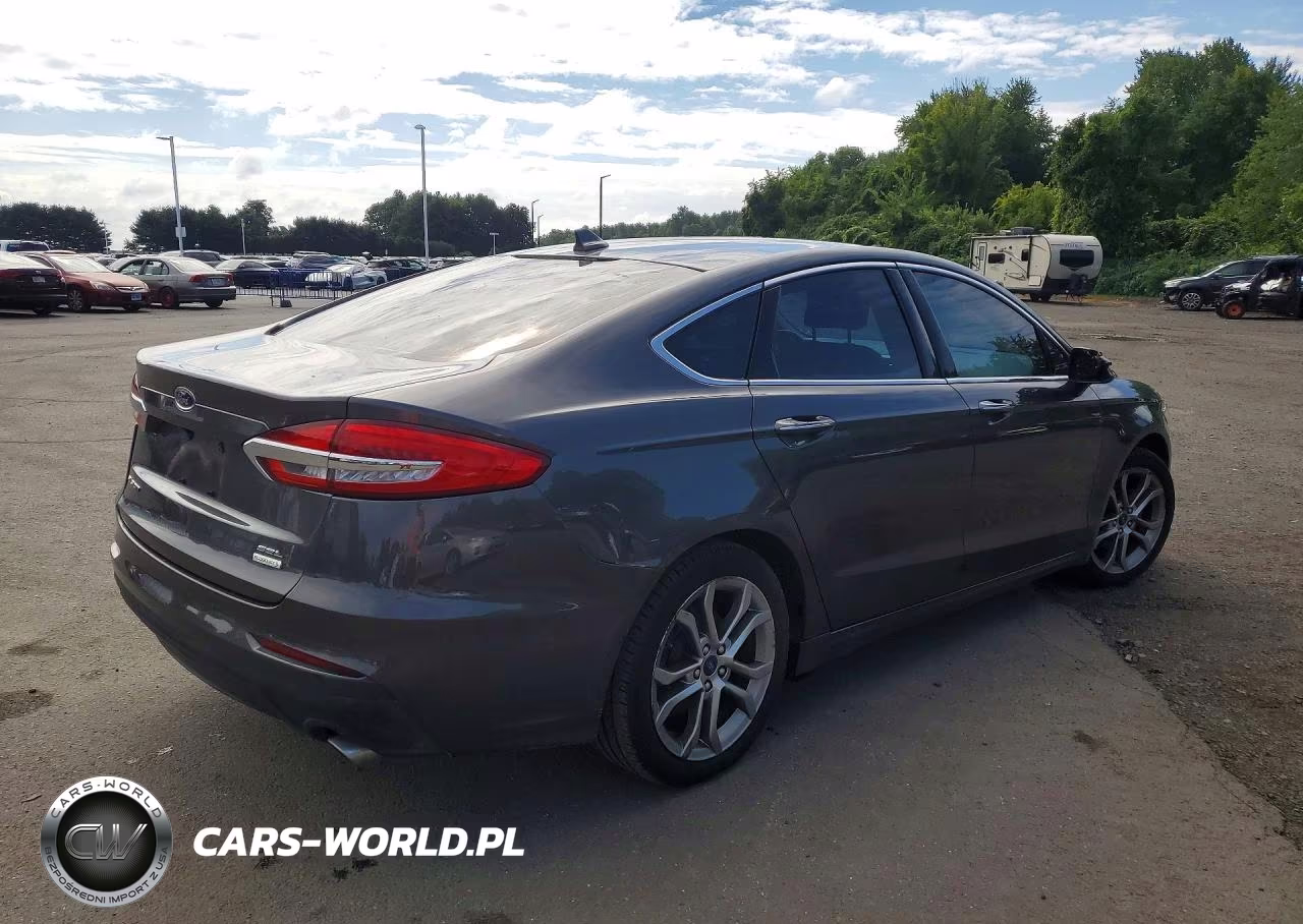 2019 Ford Fusion Sel VIN:3FA6P0CD9KR147334 - 3
