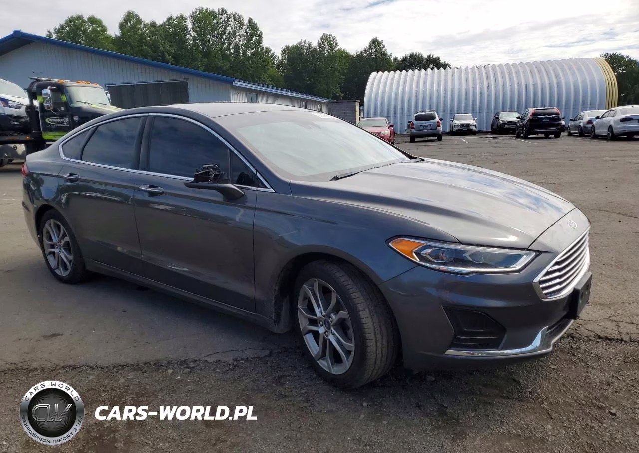 2019 Ford Fusion Sel VIN:3FA6P0CD9KR147334 - 4