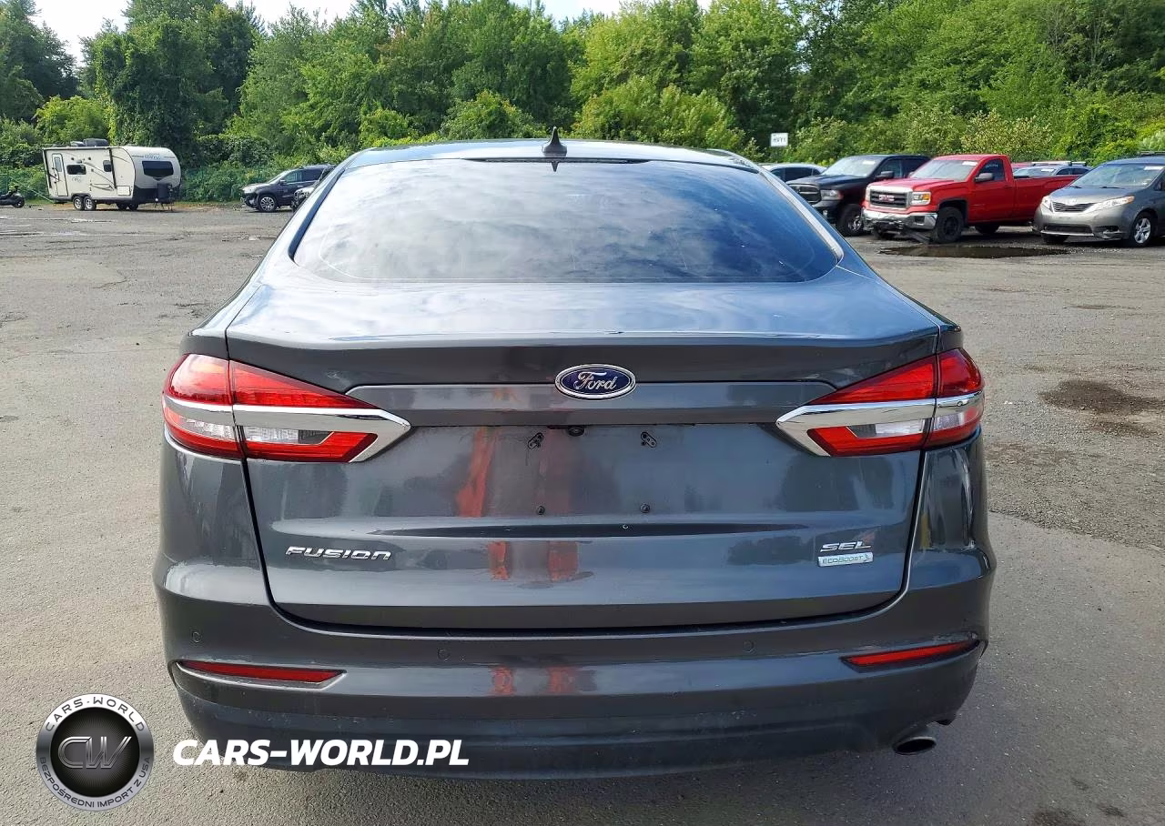 2019 Ford Fusion Sel VIN:3FA6P0CD9KR147334 - 6