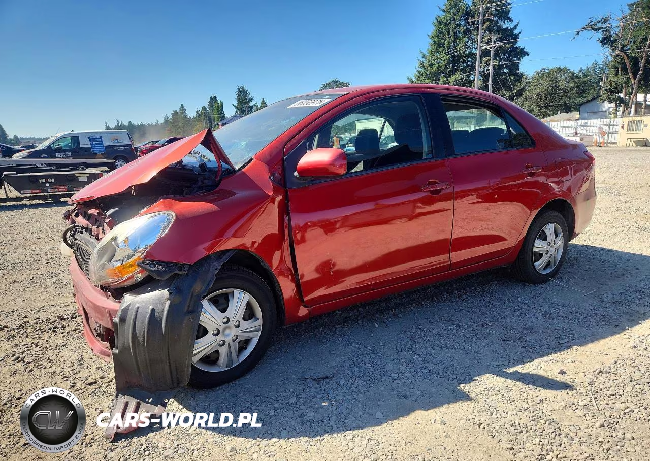 2008 Toyota Yaris Base VIN:JTDBT923581268141 - 1