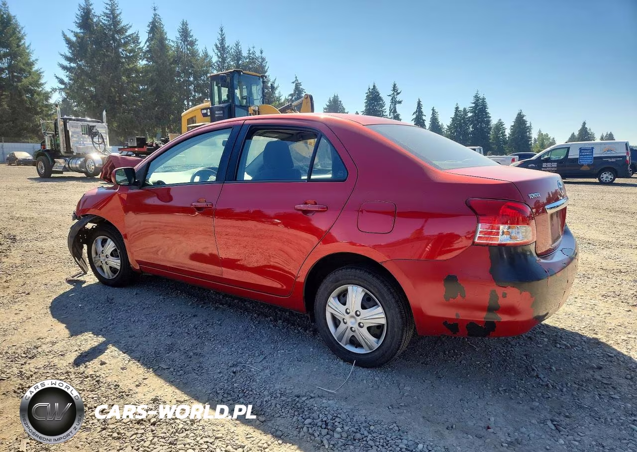 2008 Toyota Yaris Base VIN:JTDBT923581268141 - 2