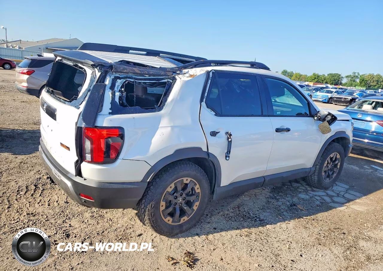 2026 Honda Passport Trailsport Elite VIN:5FNYF9H84TB034772 - 3