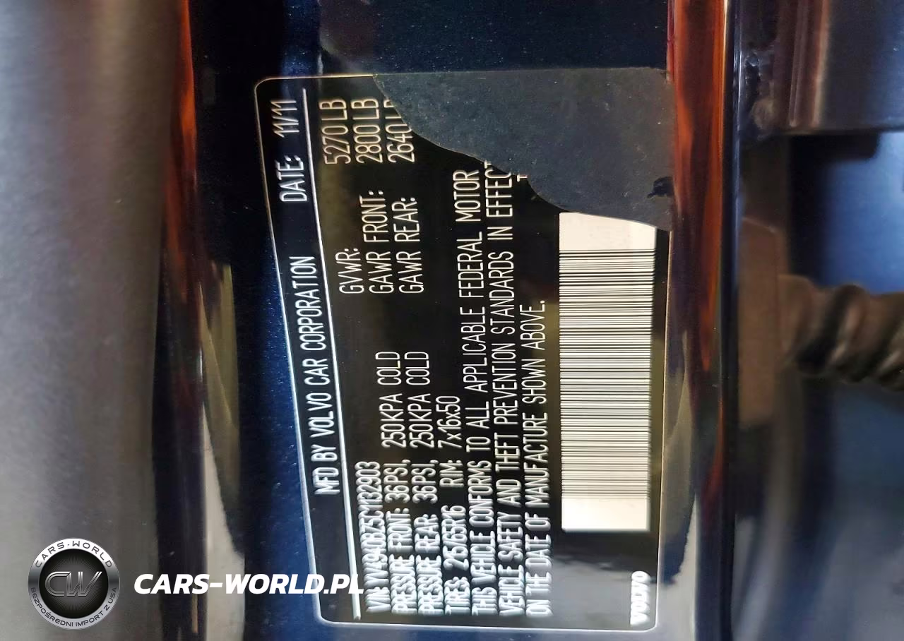 2012 Volvo Xc70 3.2 VIN:YV4940BZ5C1132903 - 13