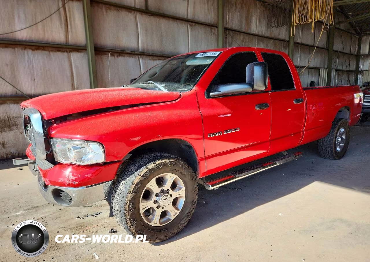 2003 Dodge Ram 2500 St VIN:3D7KA28W63G787665 - 1