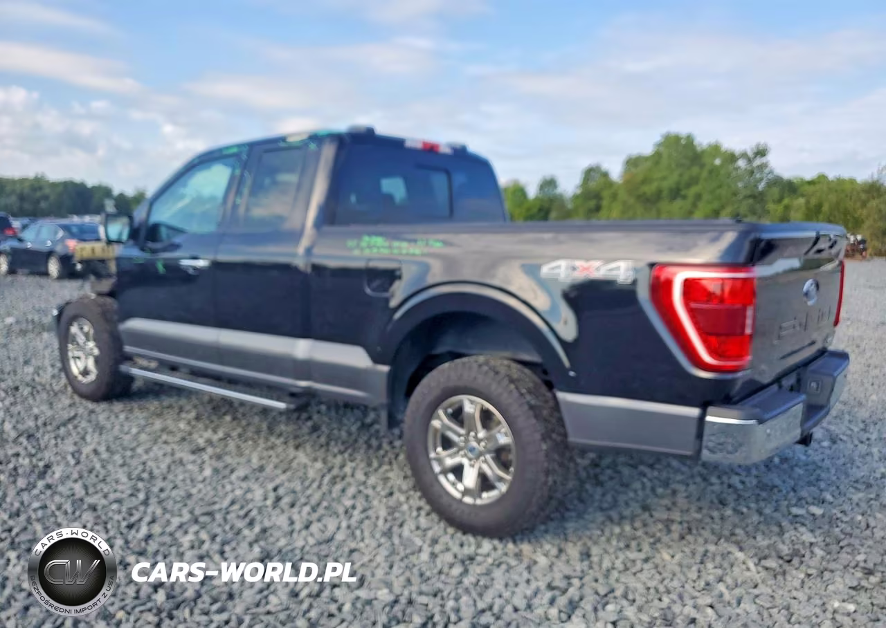 2022 Ford F150 Super Cab VIN:1FTEX1EP0NKD75153 - 2