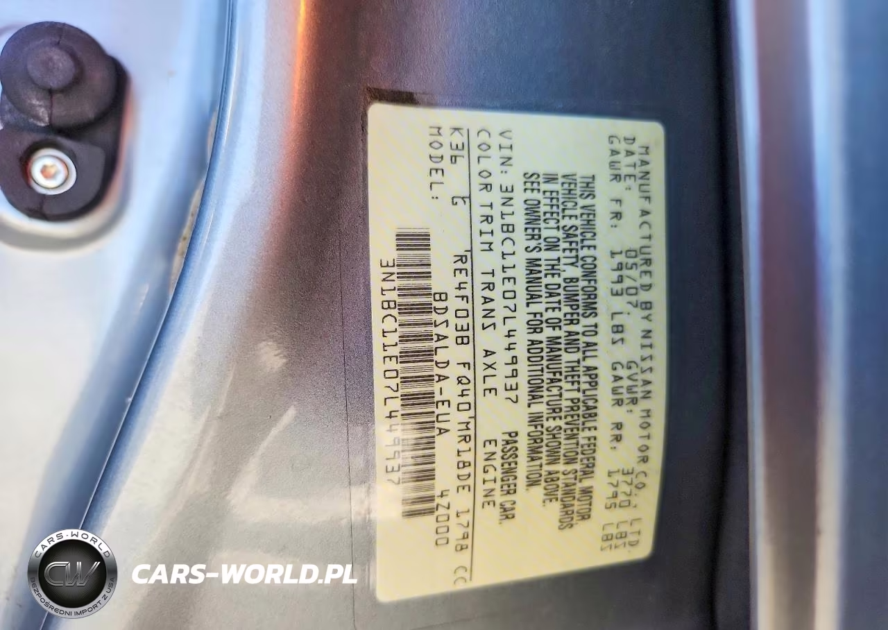 2007 Nissan Versa 1.8 S VIN:3N1BC11E07L449937 - 12