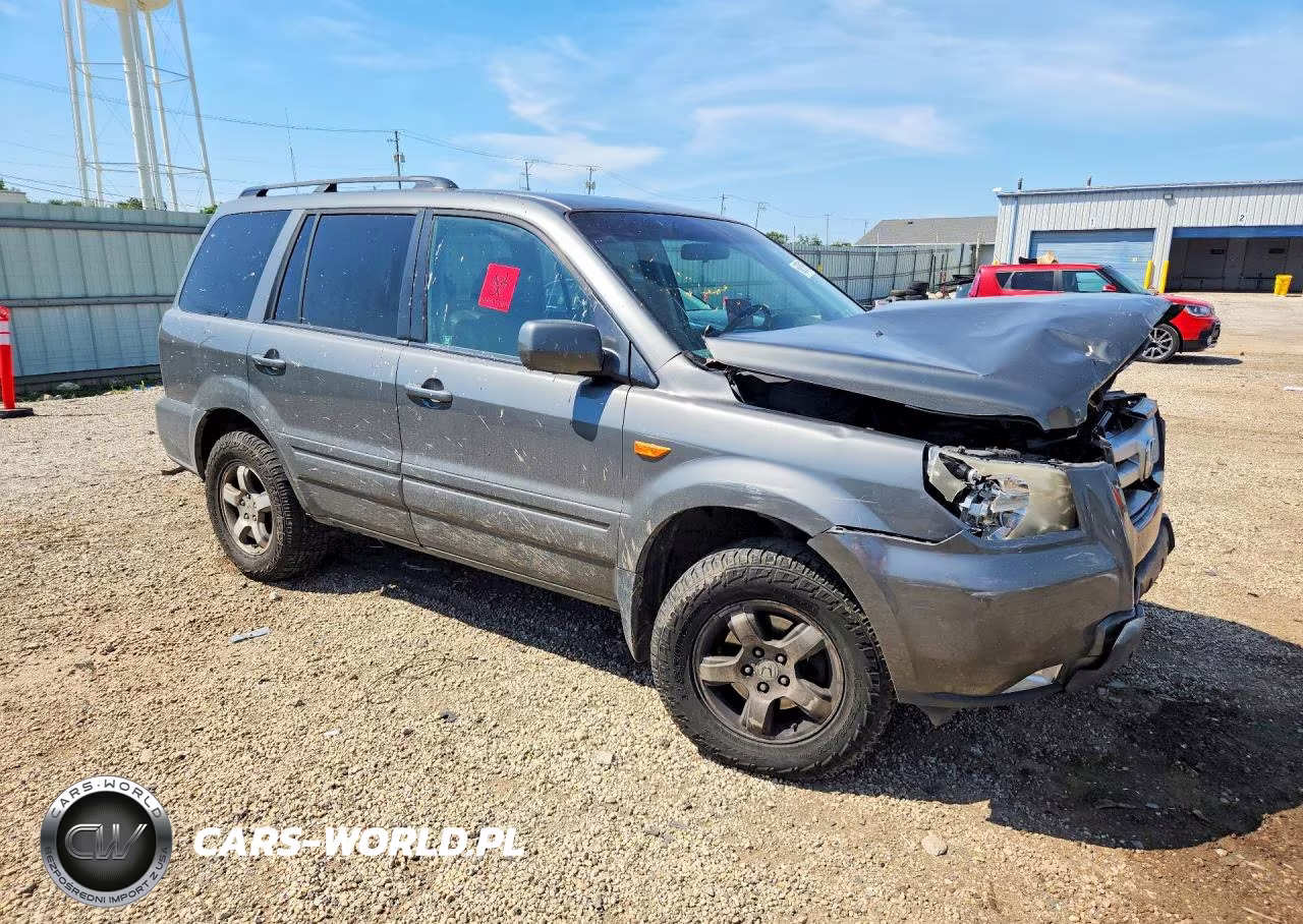 2007 Honda Pilot Exl VIN:2HKYF18757H539543 - 4