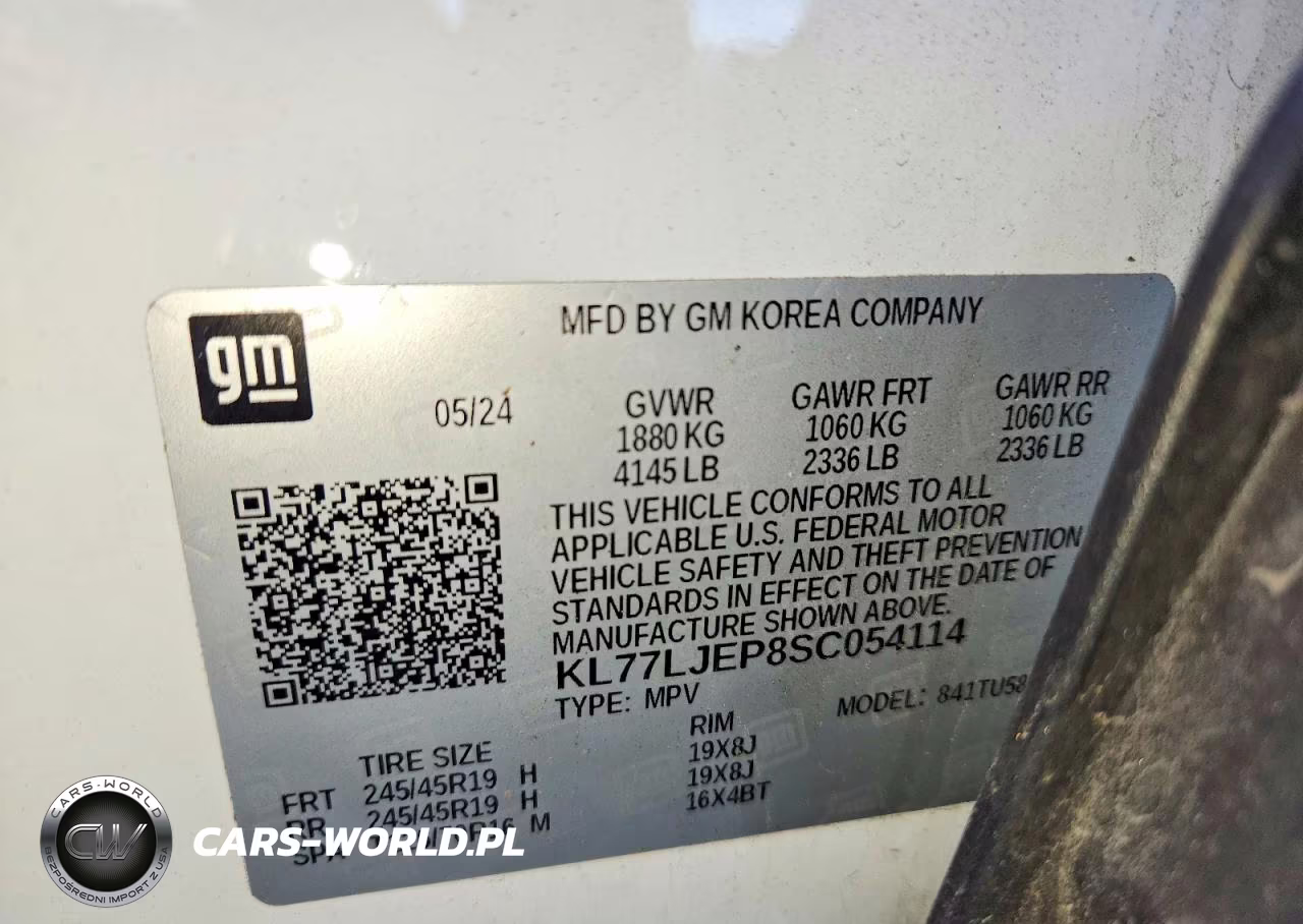 2025 Chevrolet Trax 2Rs VIN:KL77LJEP8SC054114 - 13