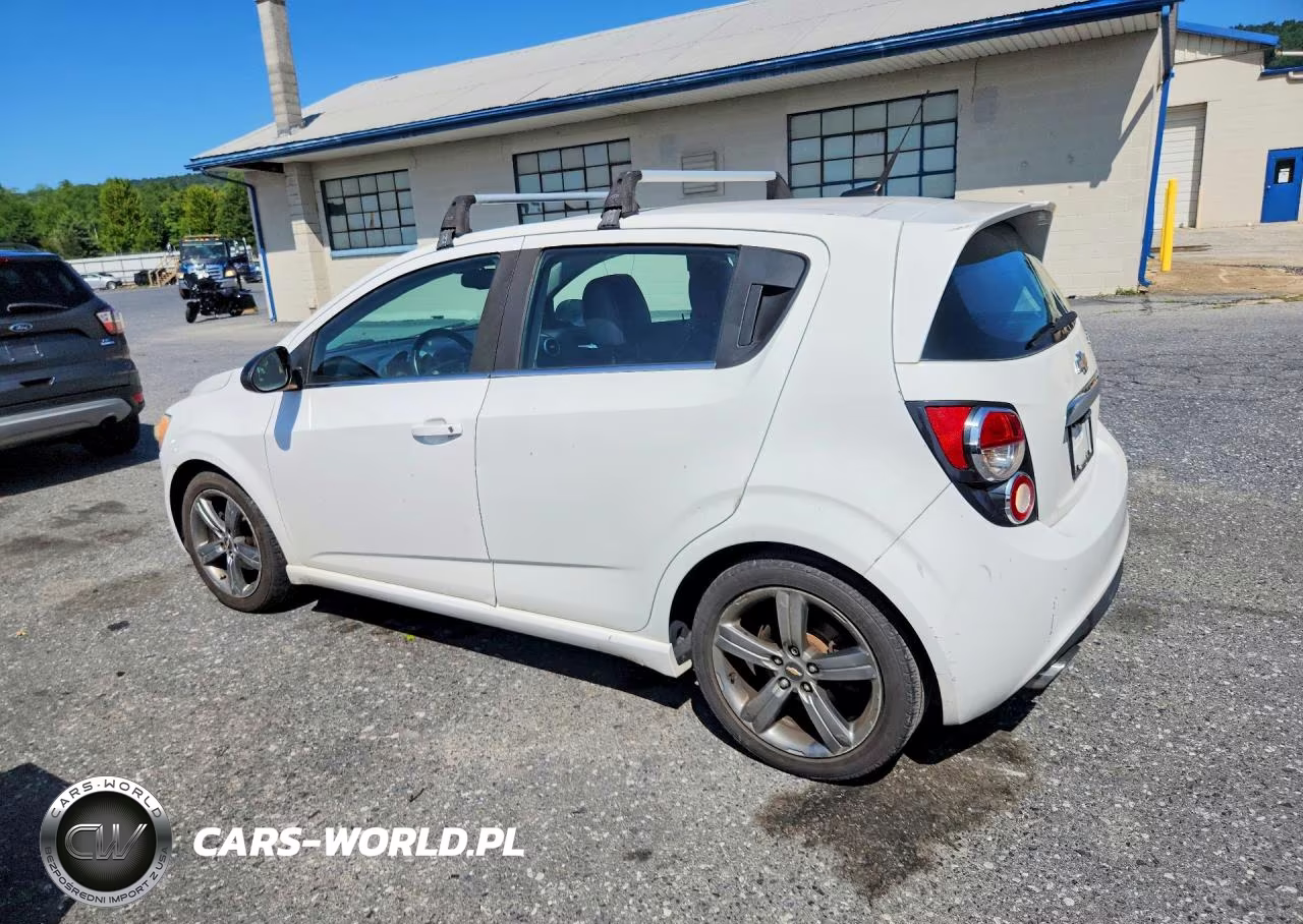 2013 Chevrolet Sonic Rs VIN:1G1JH6SB9D4166538 - 2