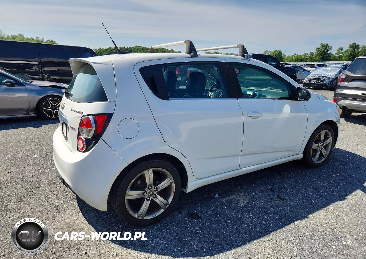 2013 Chevrolet Sonic Rs VIN:1G1JH6SB9D4166538 - 3