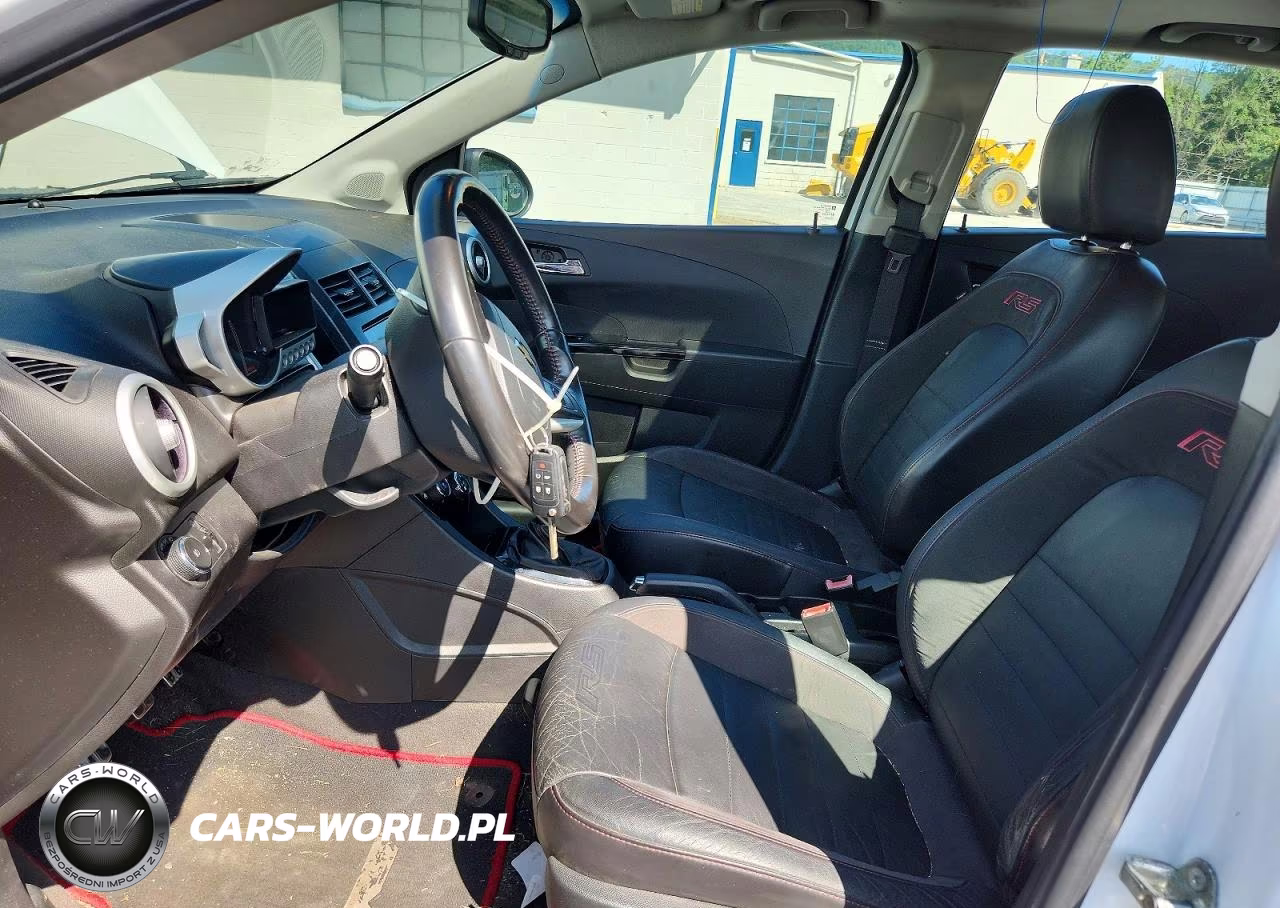 2013 Chevrolet Sonic Rs VIN:1G1JH6SB9D4166538 - 7