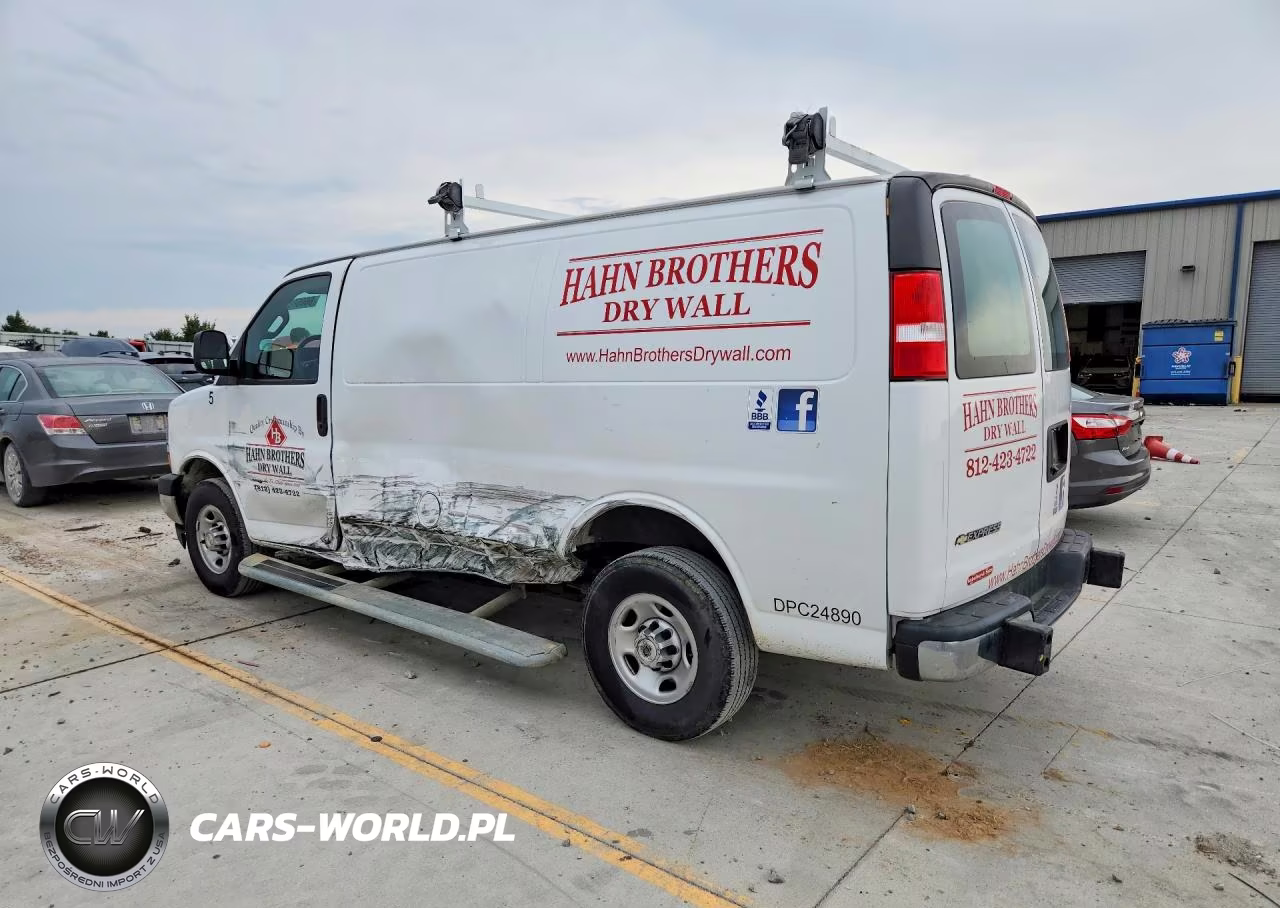 2022 Chevrolet Express G2500 VIN:1GCWGAFP7N1179915 - 2