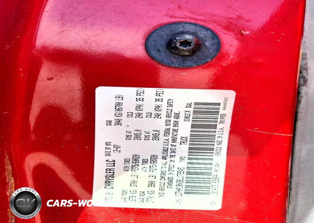 2008 Dodge Ram 1500 St VIN:1D7HA18N38J173545 - 12