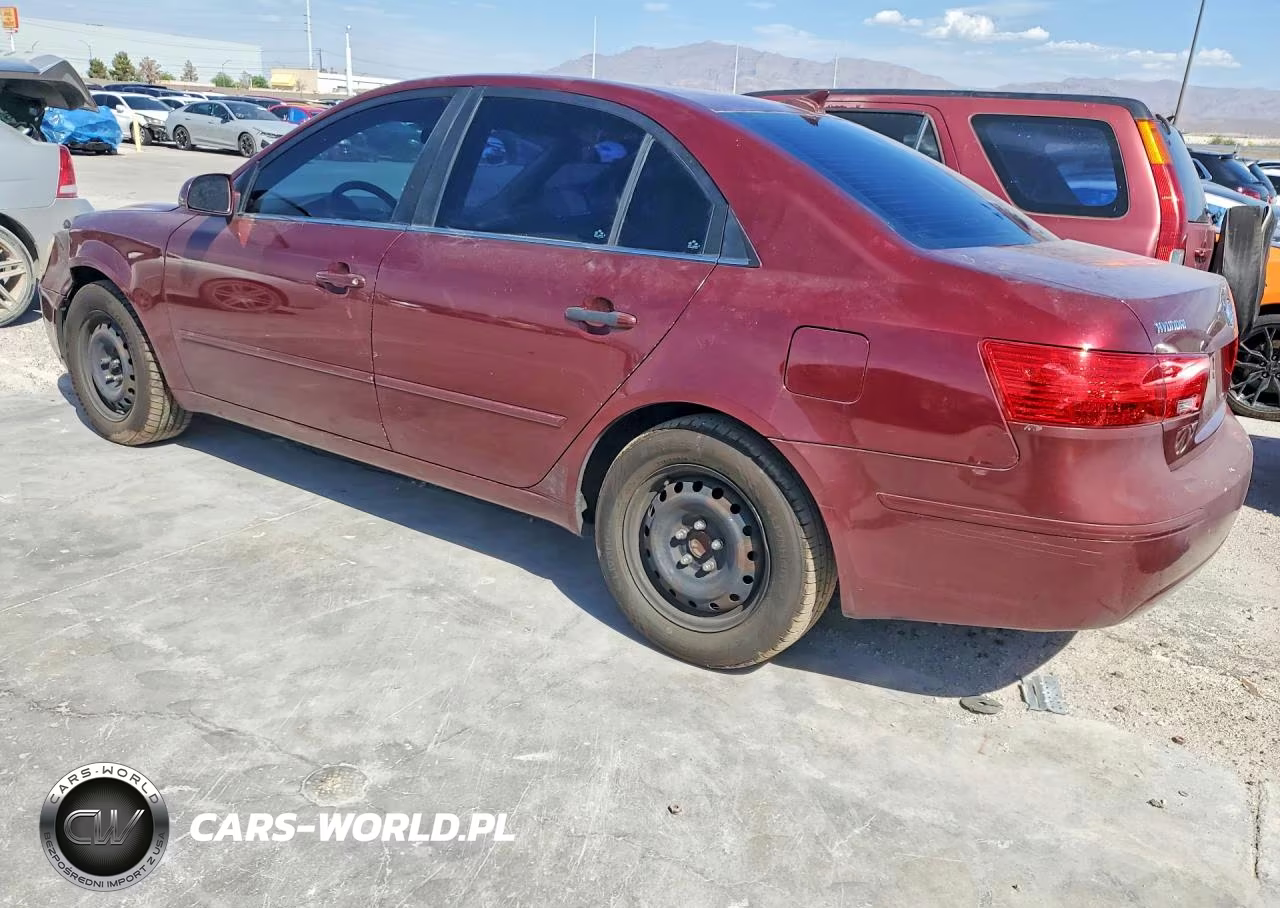 2009 Hyundai Sonata Gls VIN:5NPET46C89H562623 - 2