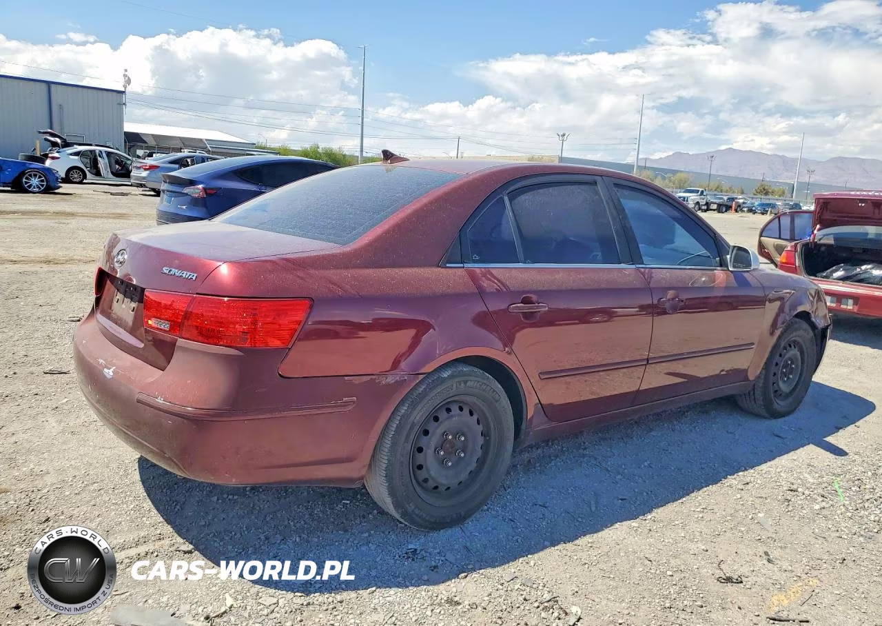 2009 Hyundai Sonata Gls VIN:5NPET46C89H562623 - 3