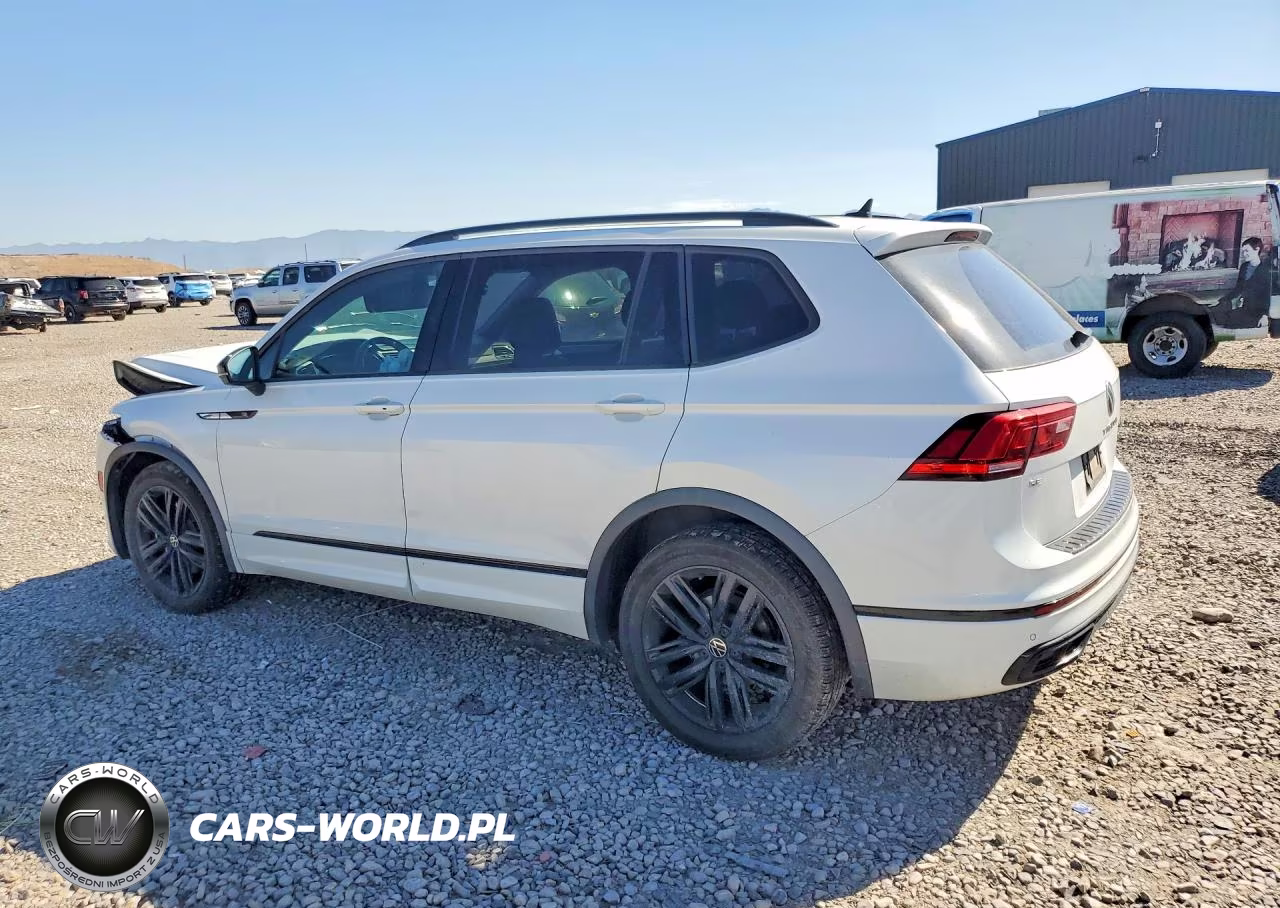 2022 Volkswagen Tiguan Se R-Line Black VIN:3VV8B7AX6NM066799 - 2