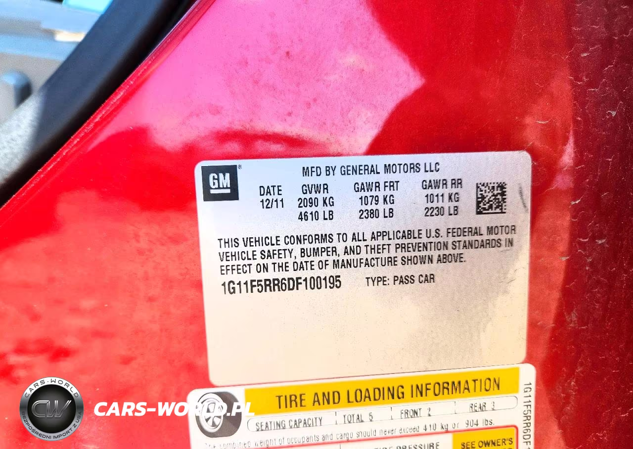 2013 Chevrolet Malibu 2Lt VIN:1G11F5RR6DF100195 - 12