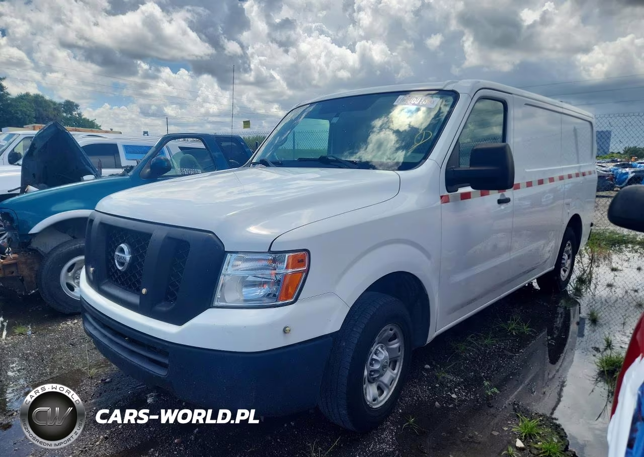 2019 Nissan Nv 1500 Sv Delivery Van VIN:1N6BF0KM0KN808732 - 1