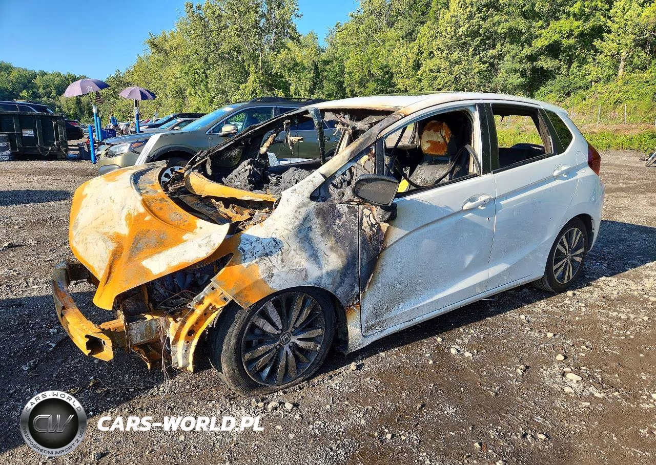 2017 Honda Fit Ex VIN:JHMGK5H89HS000349 - 1